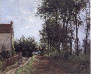 Camille Pissarro The Rood near the Farm oil